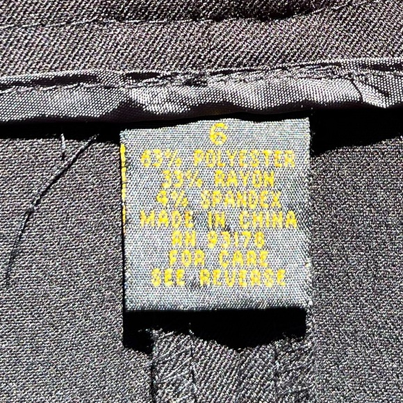 Grace Elements black pencil skirt size 6 - Picture 10 of 16